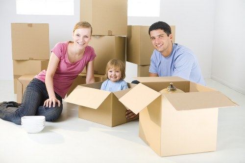 Packing and furniture wrapping for a local flat move