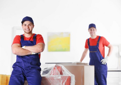 Office removal team planning a move in Isle of Dogs