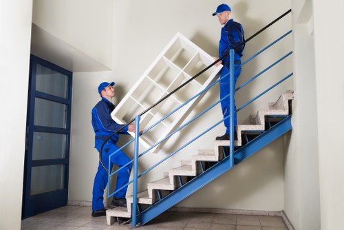 Removals van service for a local move in Isle of Dogs