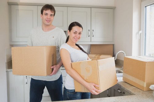 Example Isle of Dogs apartment move with van loading and access considerations