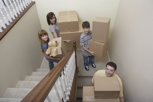 Flat-to-flat removals and apartment access in the Isle of Dogs area